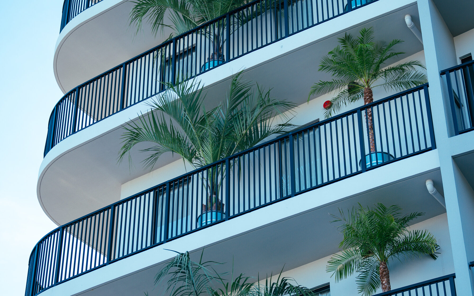 Palm Bay Hotel Araha バルコニー