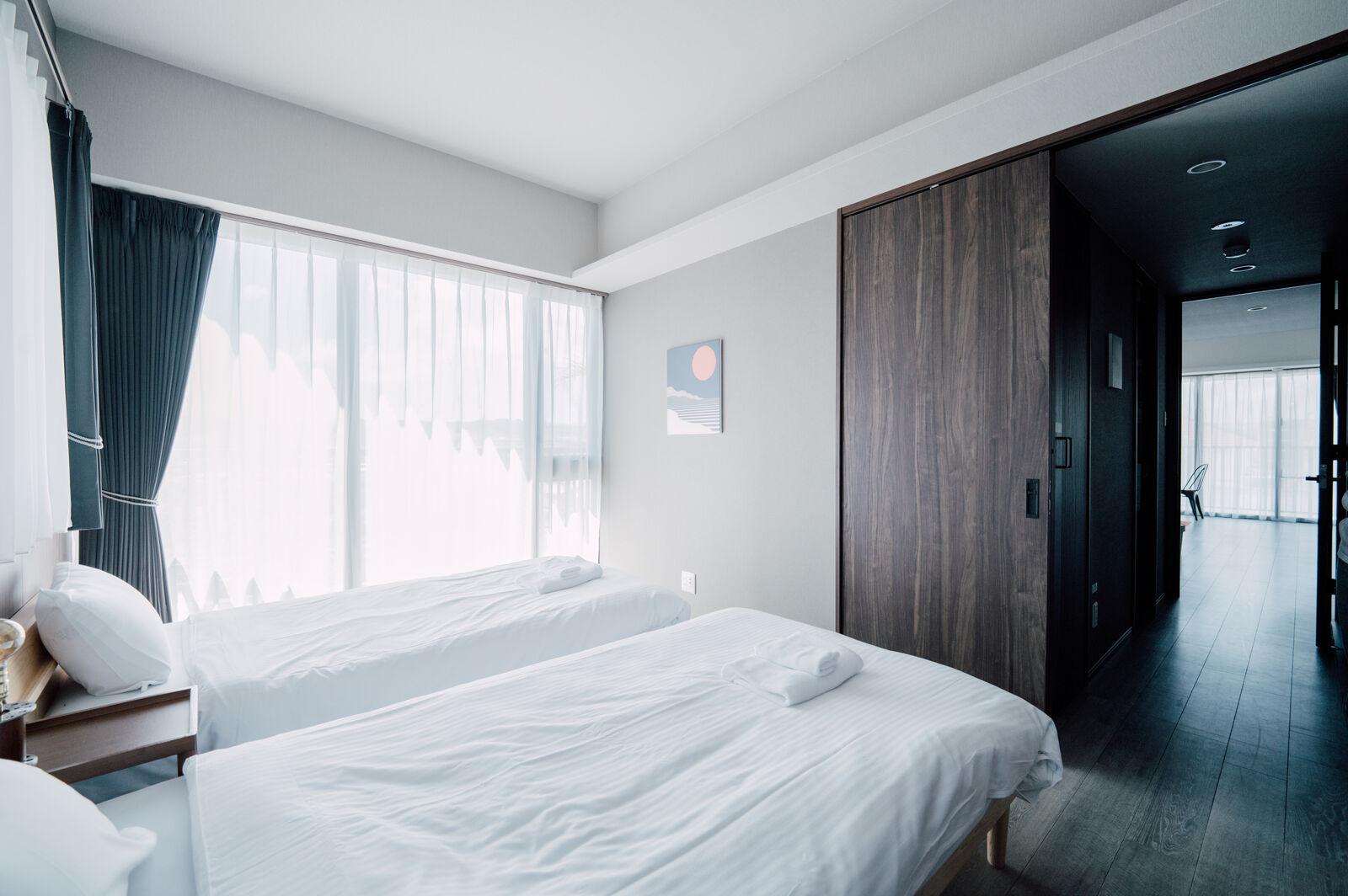 Araha ROOM 3F 寝室と廊下